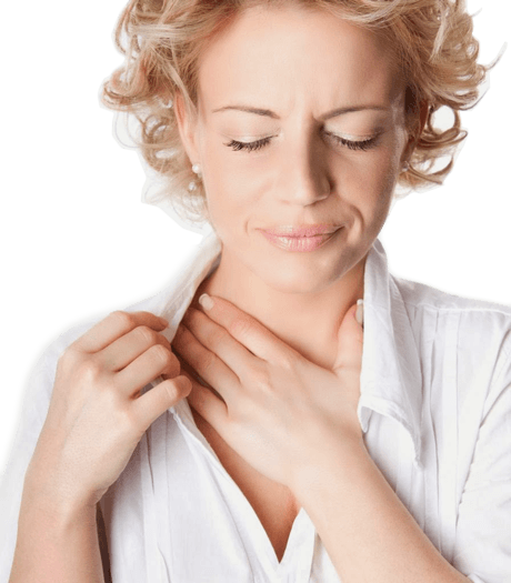 winter throat issues