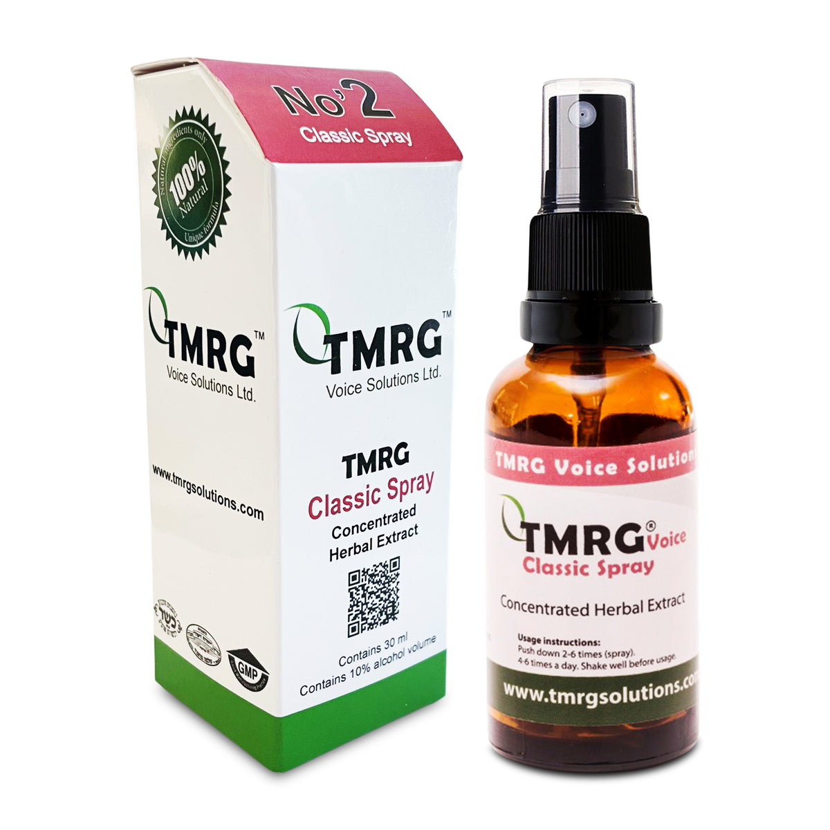 TMRG Shine Bright - Classic Voice Recovery Spray (#2)