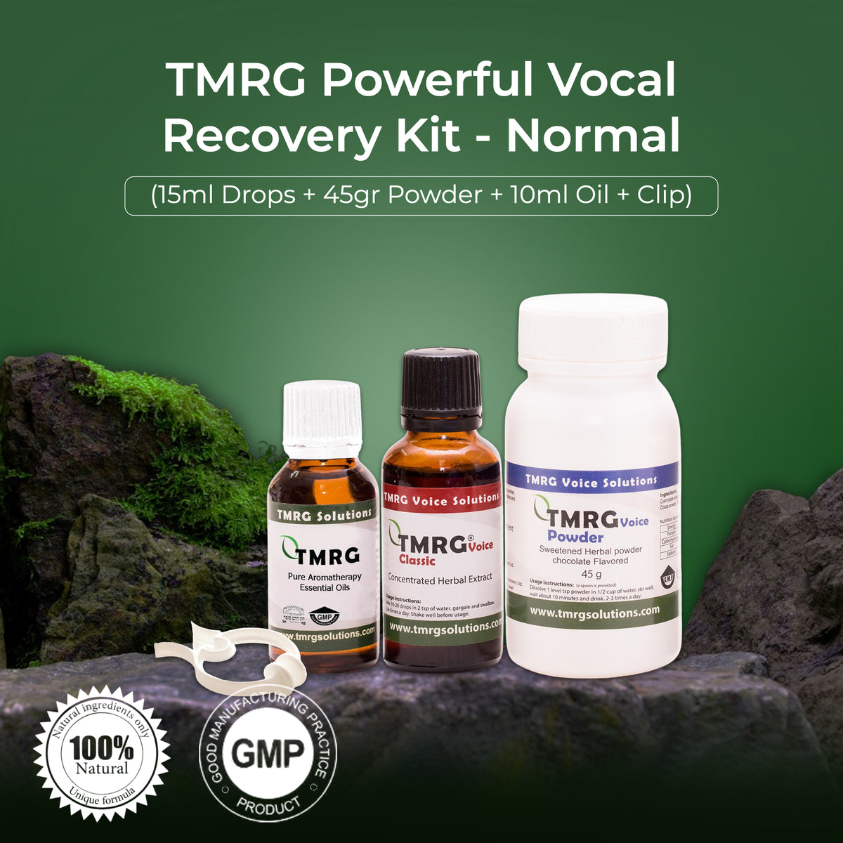 TMRG Powerful Vocal Recovery Kit (N)