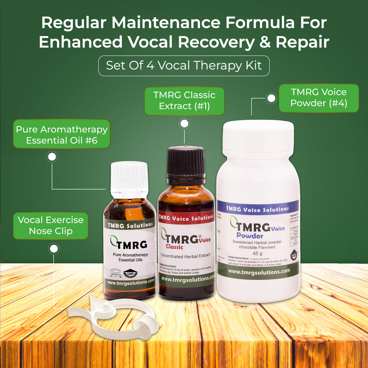 TMRG Powerful Vocal Recovery Kit (N)