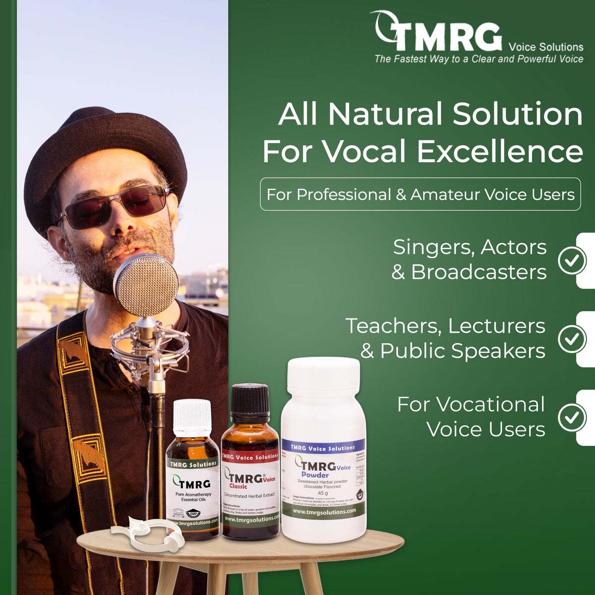 TMRG Powerful Vocal Recovery Kit (N)