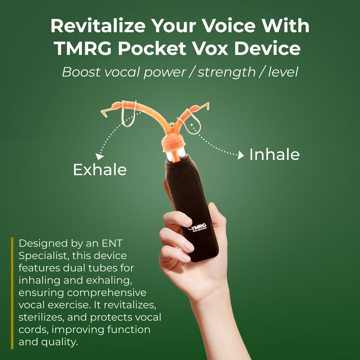 TMRG Voice Therapy kit - Standard (TVT-S)