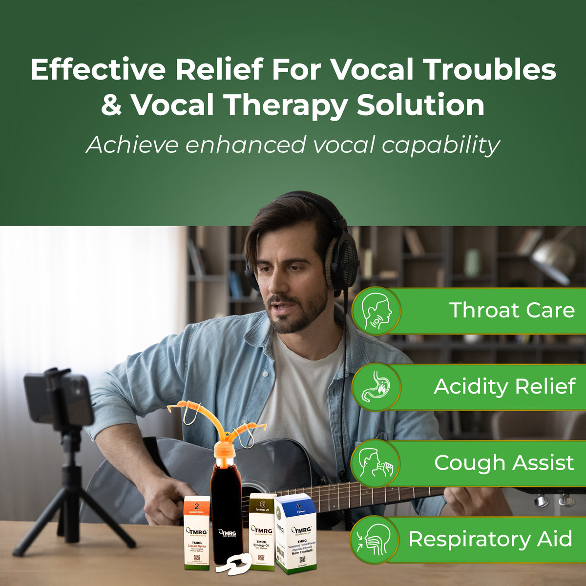 TMRG Voice Therapy kit - Standard (TVT-S)