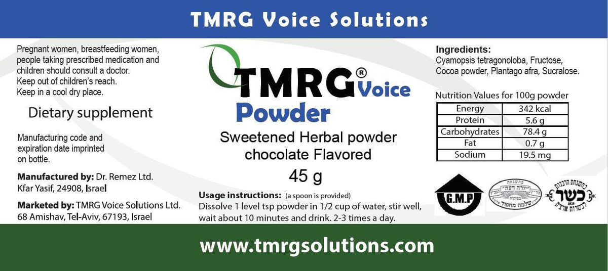 TMRG Safe &amp; Sound - Voice and Throat Supplement Powder (#4)